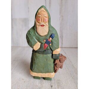 Lancy smith Santa Vander bear toy folk art vintage home figure nutcracker